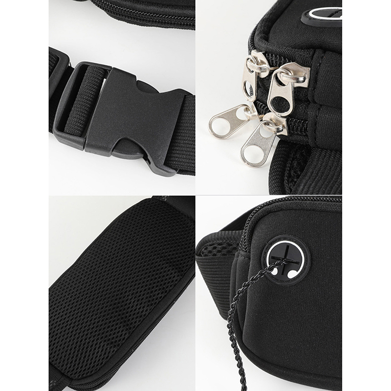 Marsupio da corsa per uomo e donna Borsa sportiva per cellulare Marsupio regolabile per fitness impermeabile Borsa da ciclismo per attrezzatura per maratona