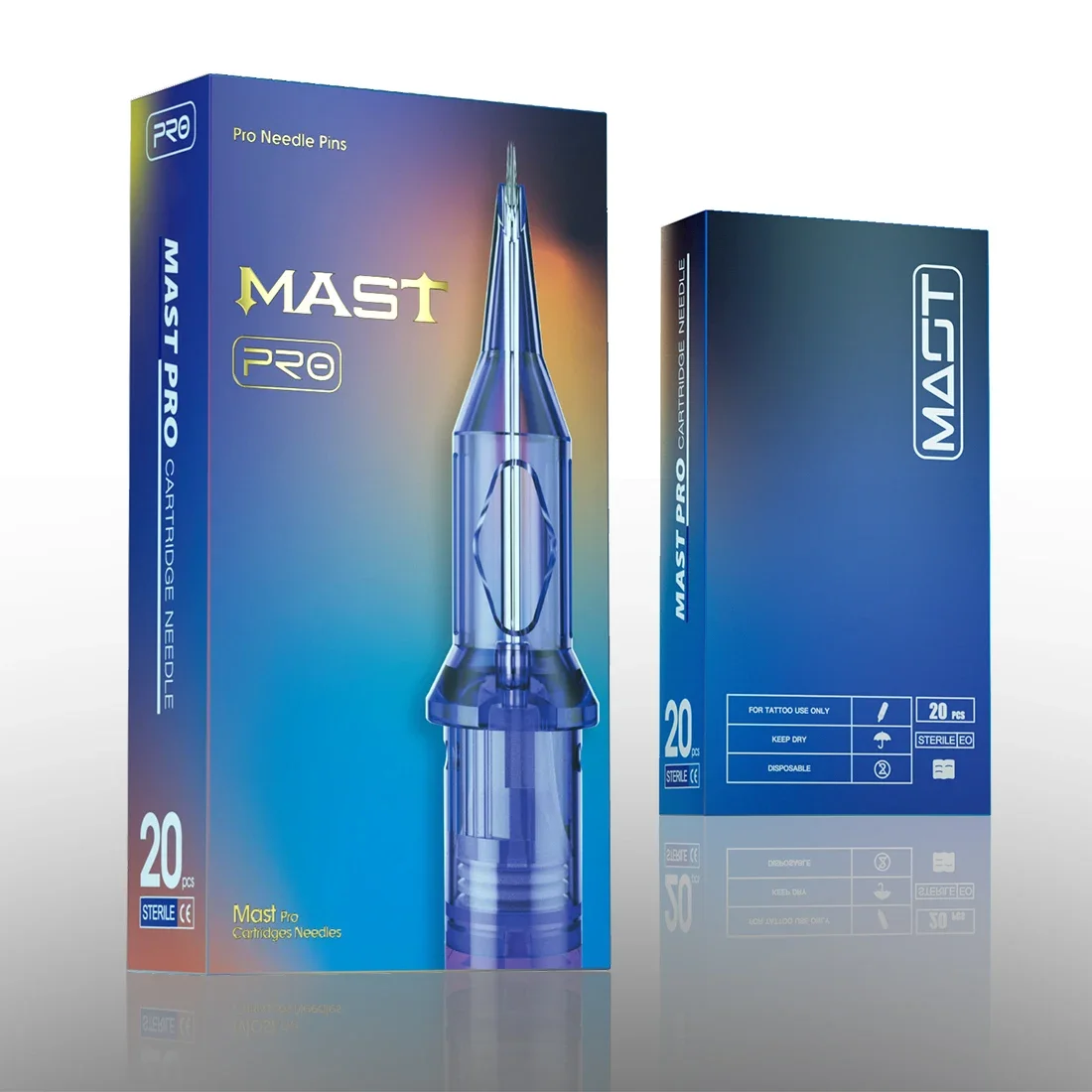 Mast Tattoo PRO Tattoo Patrone Nadeln RL Round Liner Einweg Sterilisierte Sicherheit Make-Up Permanent Tattoo Nadel