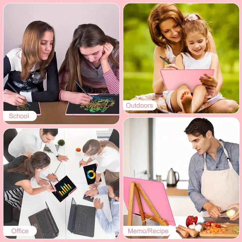 16/8.5inch LCD Writing Drawing Tablet Unlock Your Creative Potential Educational Birthday Gift Children Christmas Halloween Gift