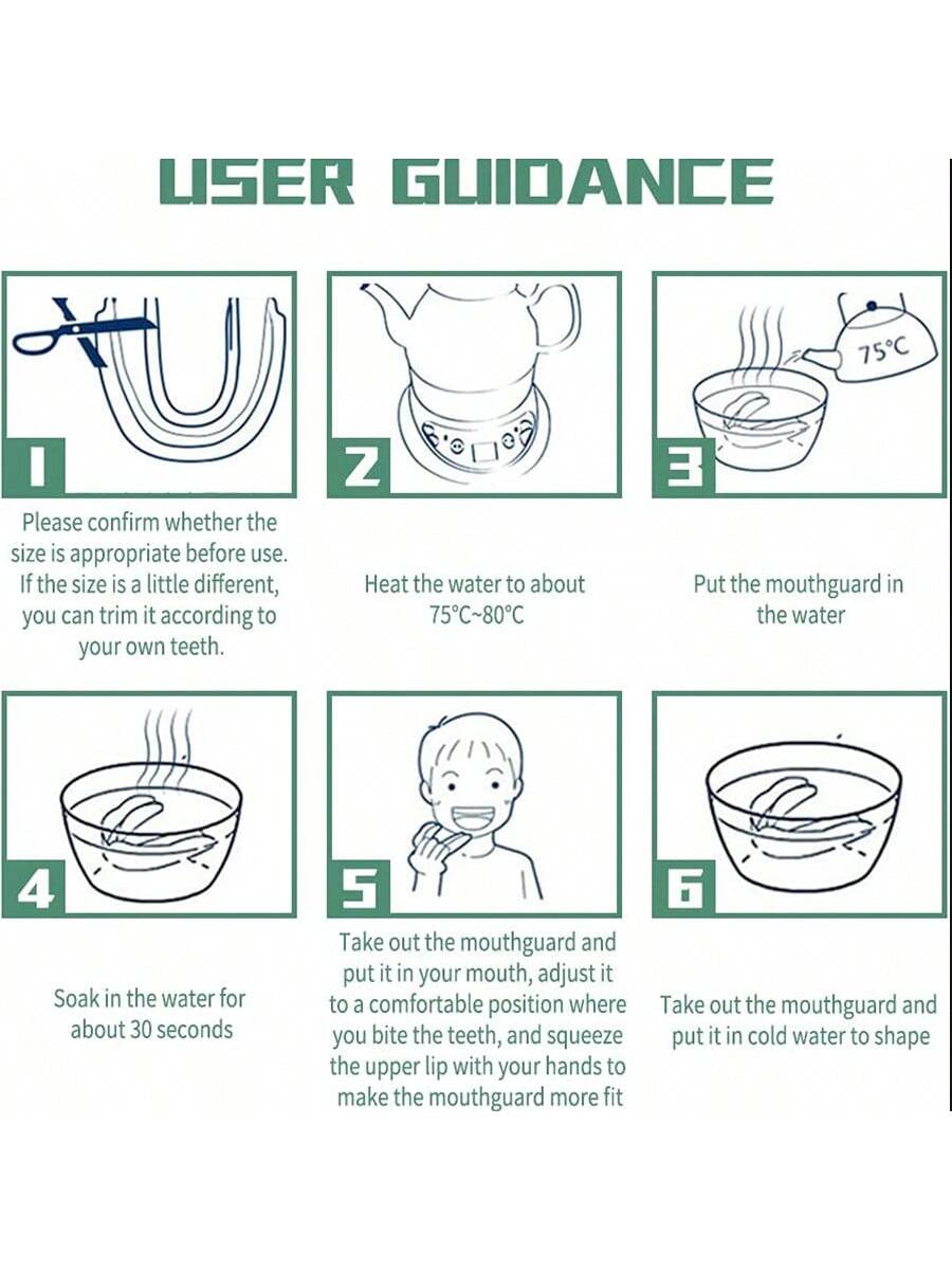 大人のためのプロのマウスガード,2色,eva素材,ムエタイ,ミックスカート,砂,ママ,1ユニットに適しています