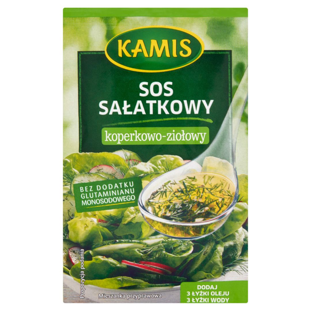 Kamis Sos sałatkowy koperkowo-ziołowy Mieszanka przyprawowa 8 g