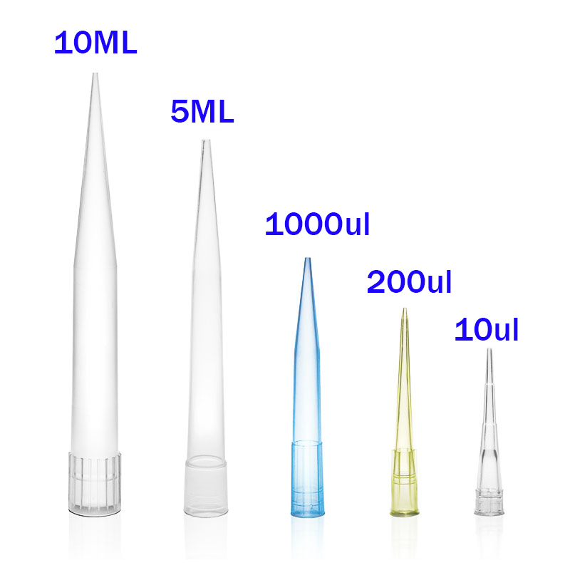 Phòng Thí Nghiệm Pipet Đầu 10ul 200ul 1000ul 5ML 10ML Micropipette Dùng Một Lần Nhựa Pipet Đầu Thí Nghiệm Khoa Học Thiết Bị