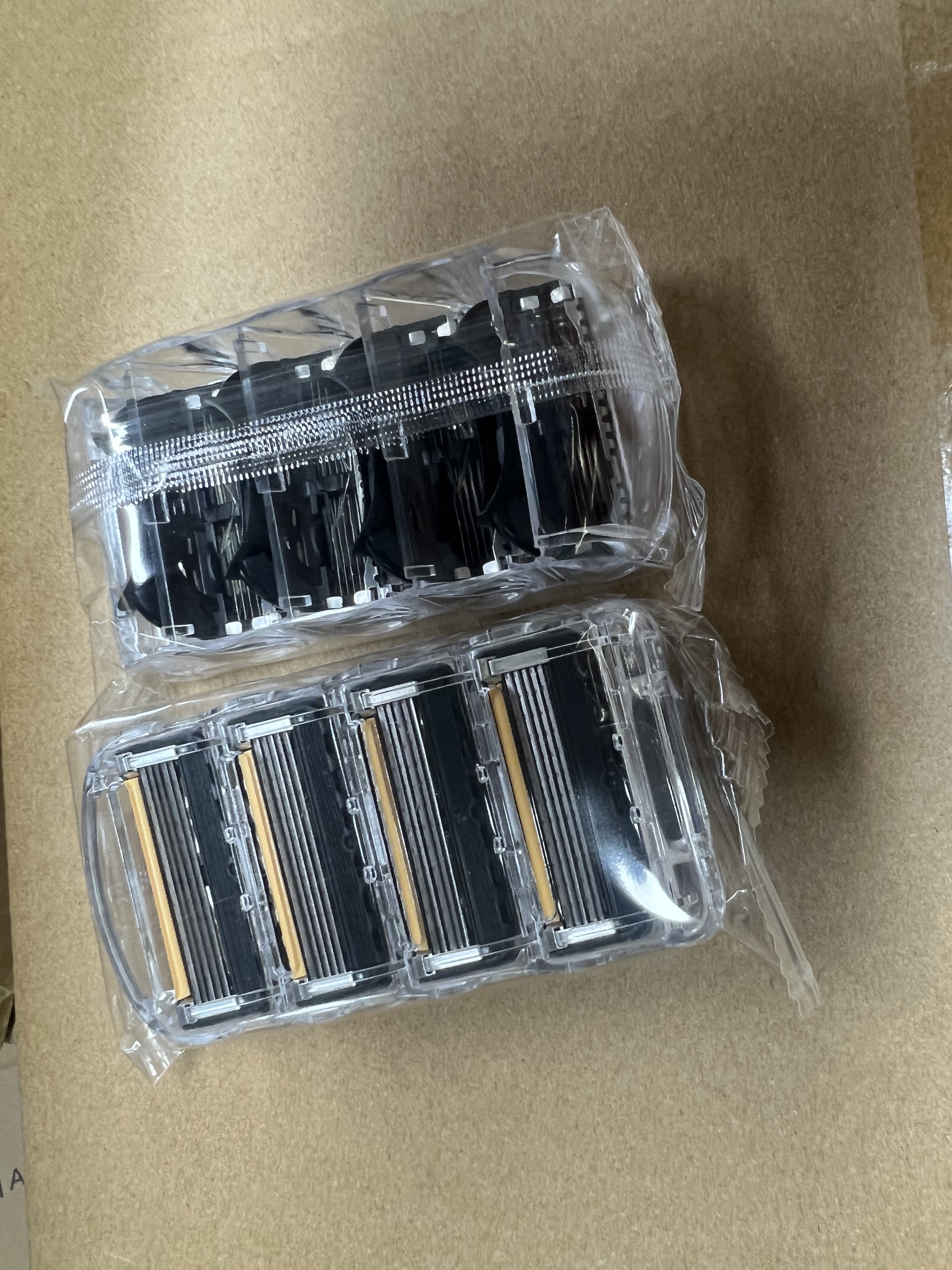 5-layer men's shaver, stainless steel shaver, classic manual shaver washable and replaceable blade High Quality