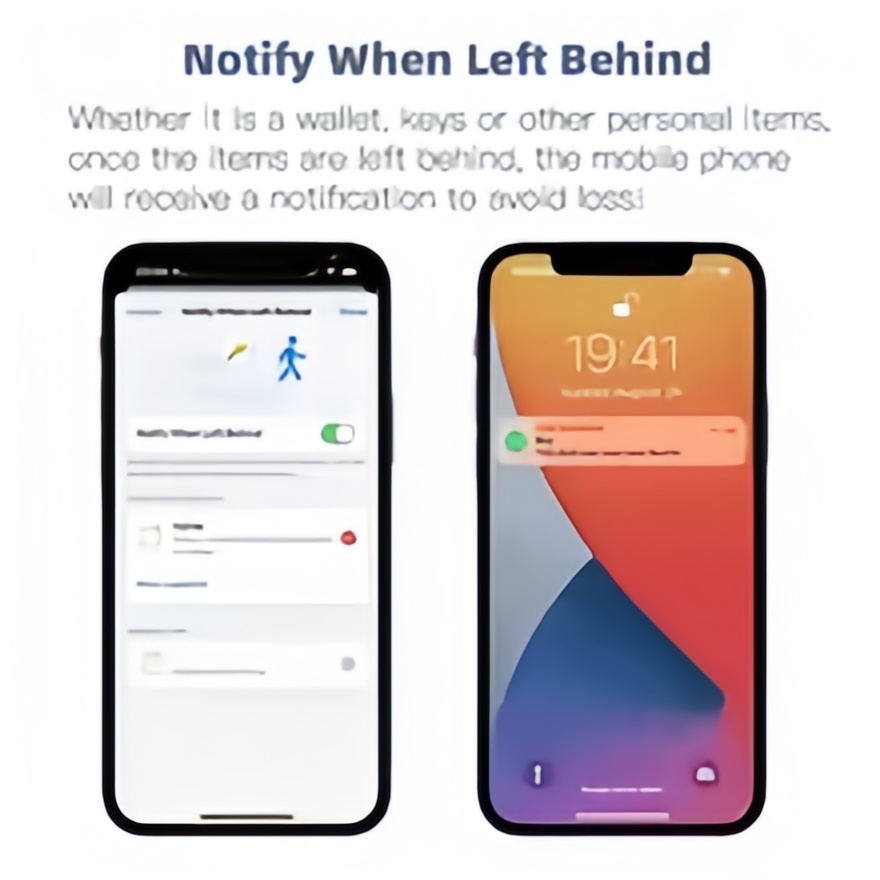 Mini GPS Tracker For iOS Bluetooth Smart Tag For Pets Wallet Anti Lost With Real Time Tracking For iPhone iPad Find My Network