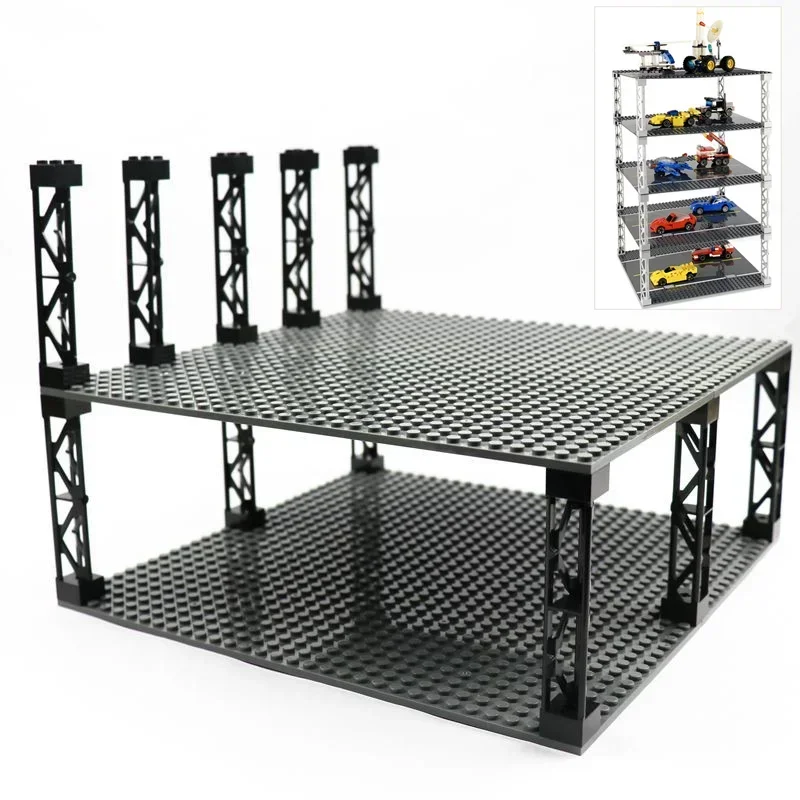 子供用ミリタリービルディングブロックアクセサリー,シティアクセサリーの柱,ハイテクモック部品,クリスマスプレゼントおもちゃ,4個