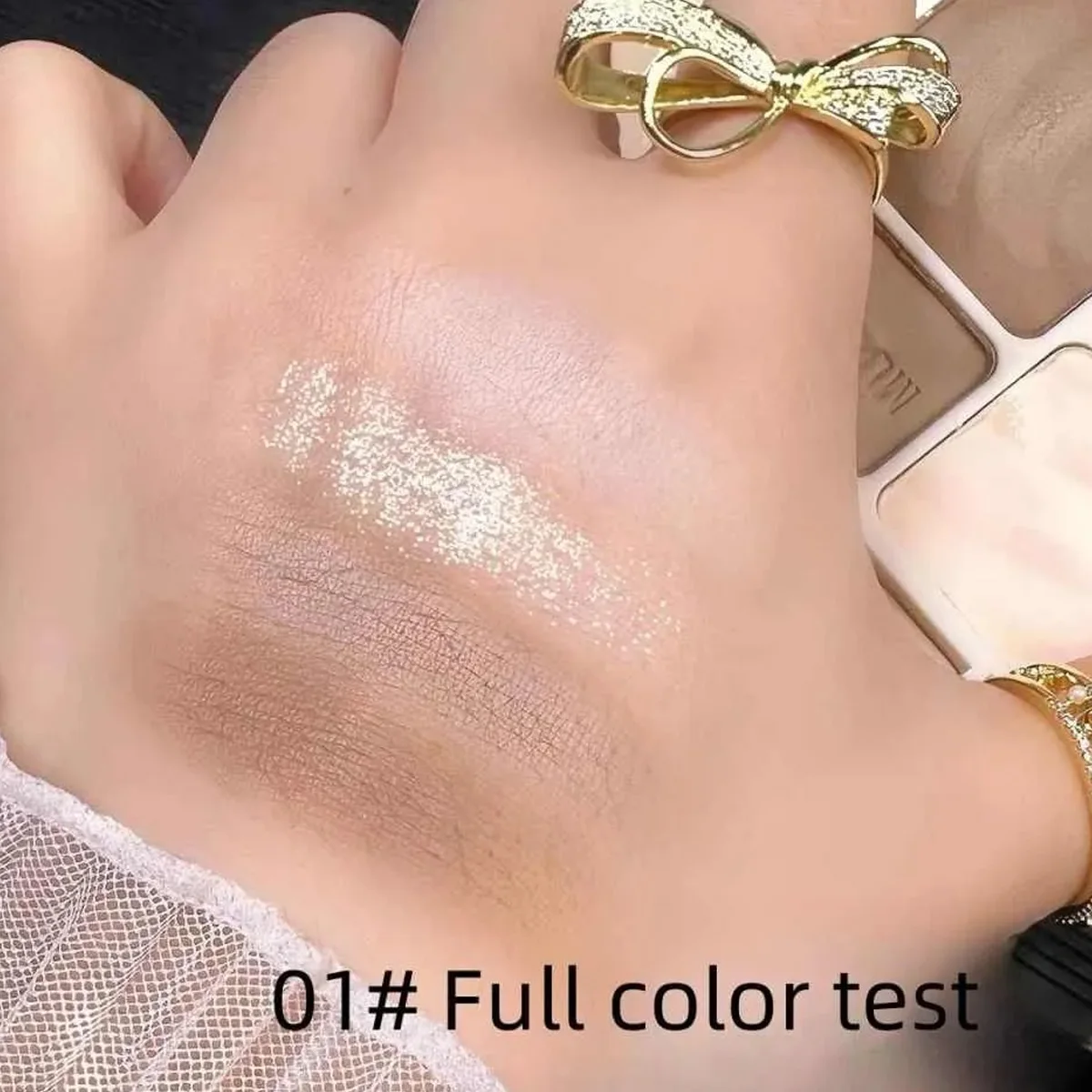 4가지 컬러 상쾌한 컬러 팔레트 매트하고 브라이트한 노즈 파우더 메이크업 화장품 윤곽 종합 그루밍 휴대용 메이크업