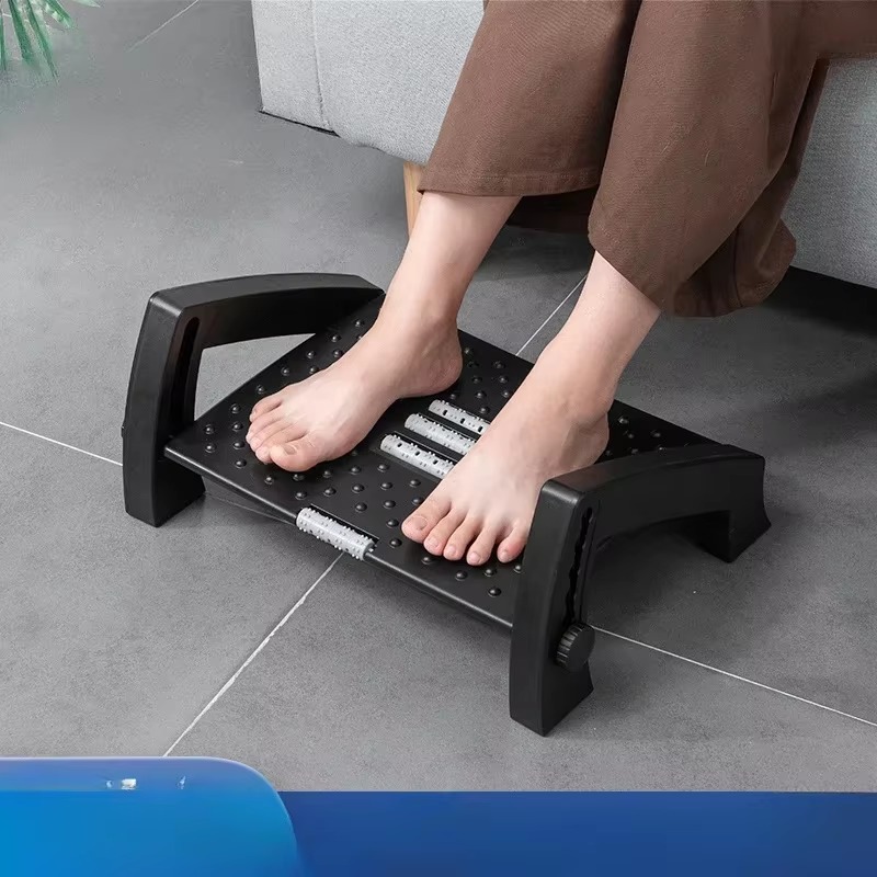 Ottoman Anti-cross Legs Six Adjustable Ottoman Step on The Ottoman Office Desk To Relieve Office Stress Adjust Sitting Posture