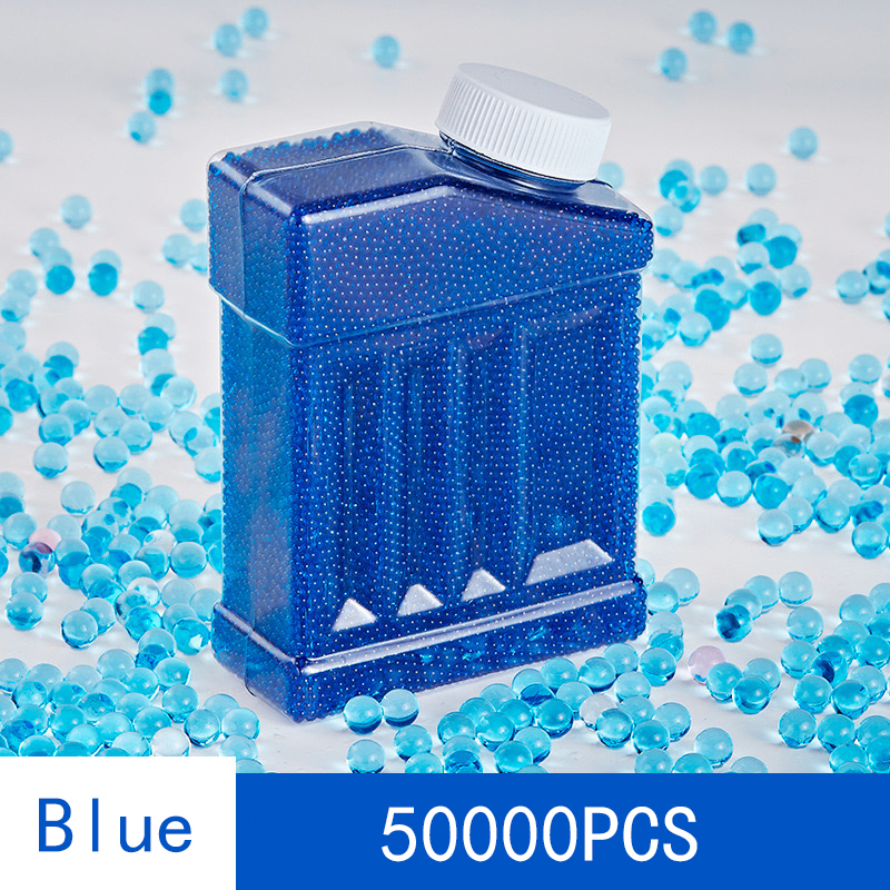 50000 Stuks Watergel Bal 7-8Mm Pistool Speelgoed Kogels Accessoires Zomer Buiten Schieten Spelen Watersport Spel Speelgoed Voor Kinderen Volwassen