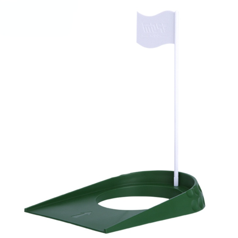 PGM Golf Hole ถ้วย Hole Flag ABS แบบพกพาในร่ม Golf Putting Trainer พัตเตอร์สีเขียว Practice Home Yard Outdoor Training Aid
