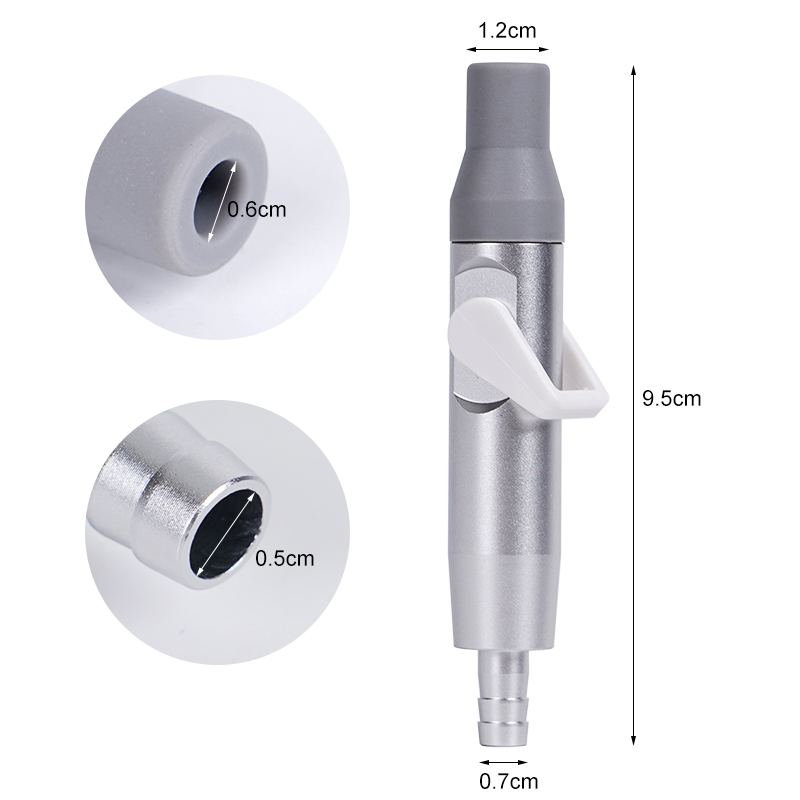 1pc Dental Valve Saliva Ejector Suction Short Weak Handpiece Valves Oral Saliva Handpiece Tip Adapter Dental Accessories