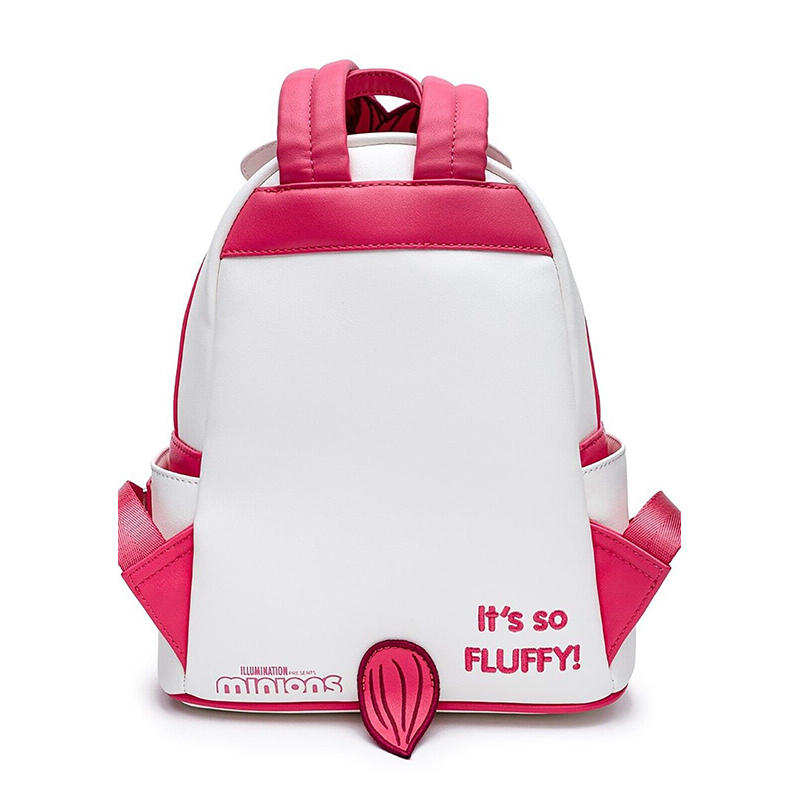 Lounge fly Miniones Flausch iger Einhorn Mini Rucksäcke Damen Doppel gurt Umhängetasche