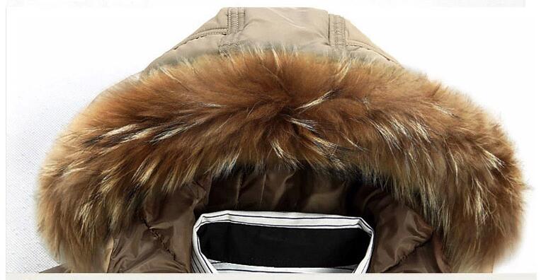 Мужской зимний пуховик с капюшоном и меховым воротником, размеры 3X