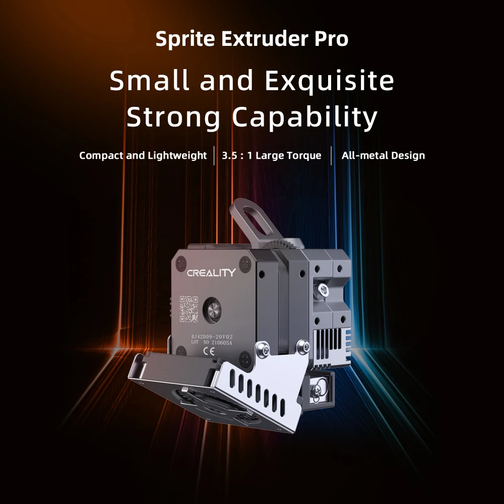 CREALITY Sprite Giàn Phơi Pro Tất Cả Kim Loại Dual 3.5:1 Bánh Răng Ăn Thiết Kế 3D Máy In Tùng Nâng Cấp Cho Ender-3 S1 CR-10 Smart Pro
