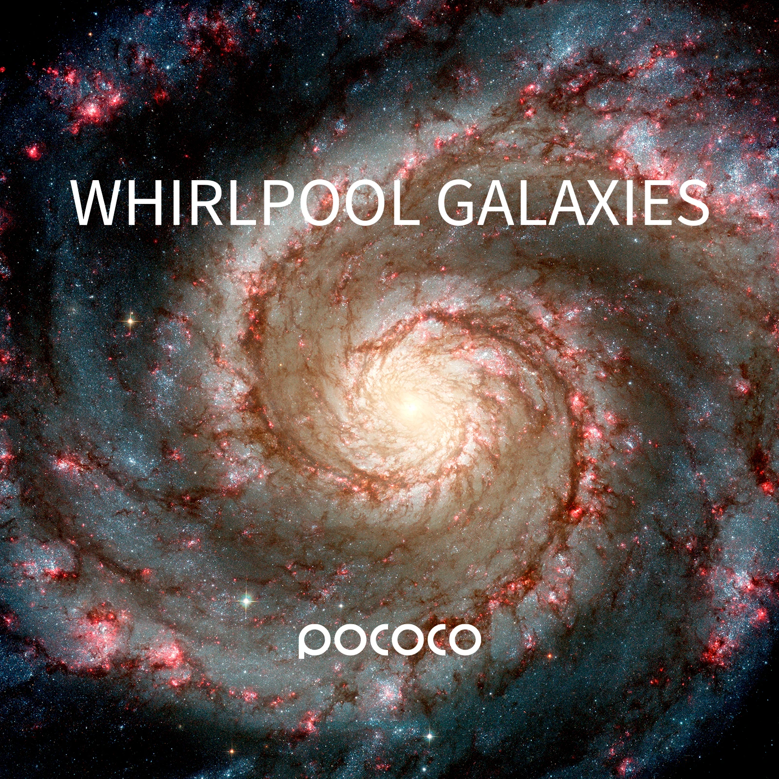 Gorgeous Nebula - Discs for POCOCO Galaxy  Projector, 5k Ultra HD, 6 Pieces ( No Projector )