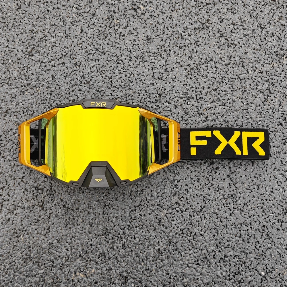 FXR แว่นตารถจักรยานยนต์แว่นตาวิบากแว่นกันแดดปิดถนนสําหรับผู้ชาย MTB ATV หน้ากากป้องกันลมขี่จักรยานแว่นตาแข่ง