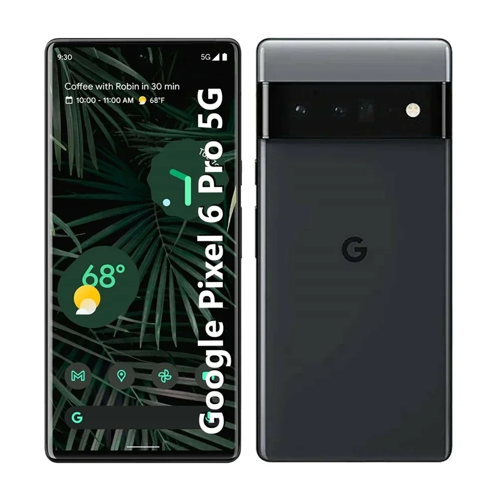 Google Pixel 6 Pro 5G teléfono móvil desbloqueado 6,7 "12GB RAM 128/256GB ROM Octa Core NFC Google Tensor teléfono móvil Android Original