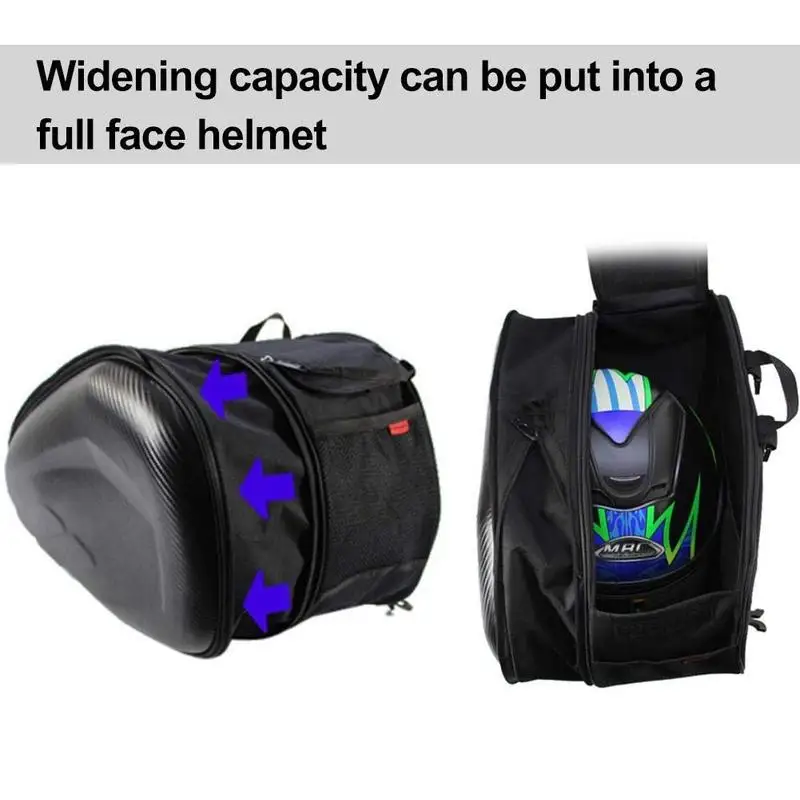 オートバイ防水サドルバッグ/オートバイサイドヘルメット乗馬トラベルバッグ + レインカバー 1 ペア