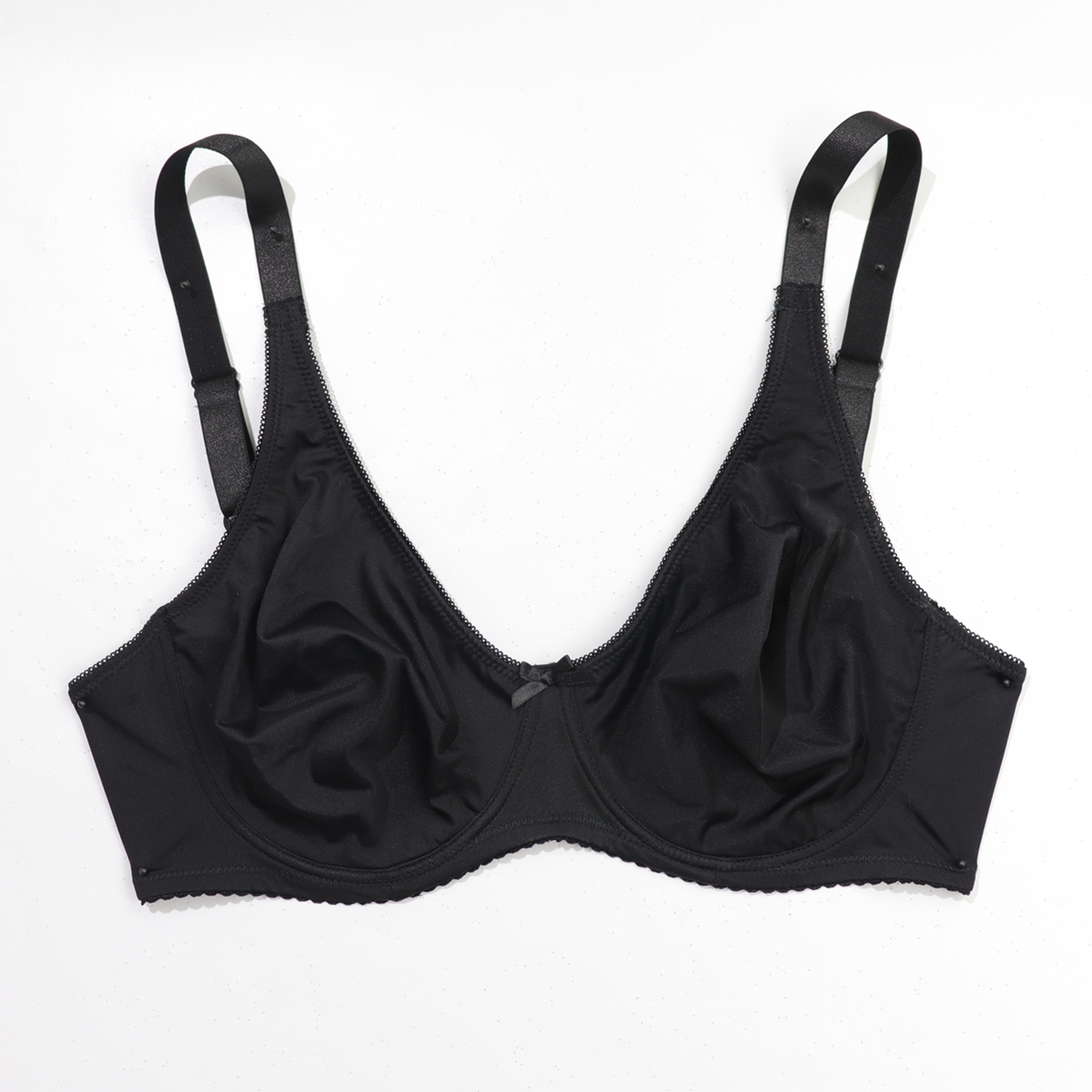 Beauwear sujetador con aros para pecho grande mujer Color sólido sujetadores de talla grande para mujer ropa interior fina sin forro 38C-44C 38D-48D-3069