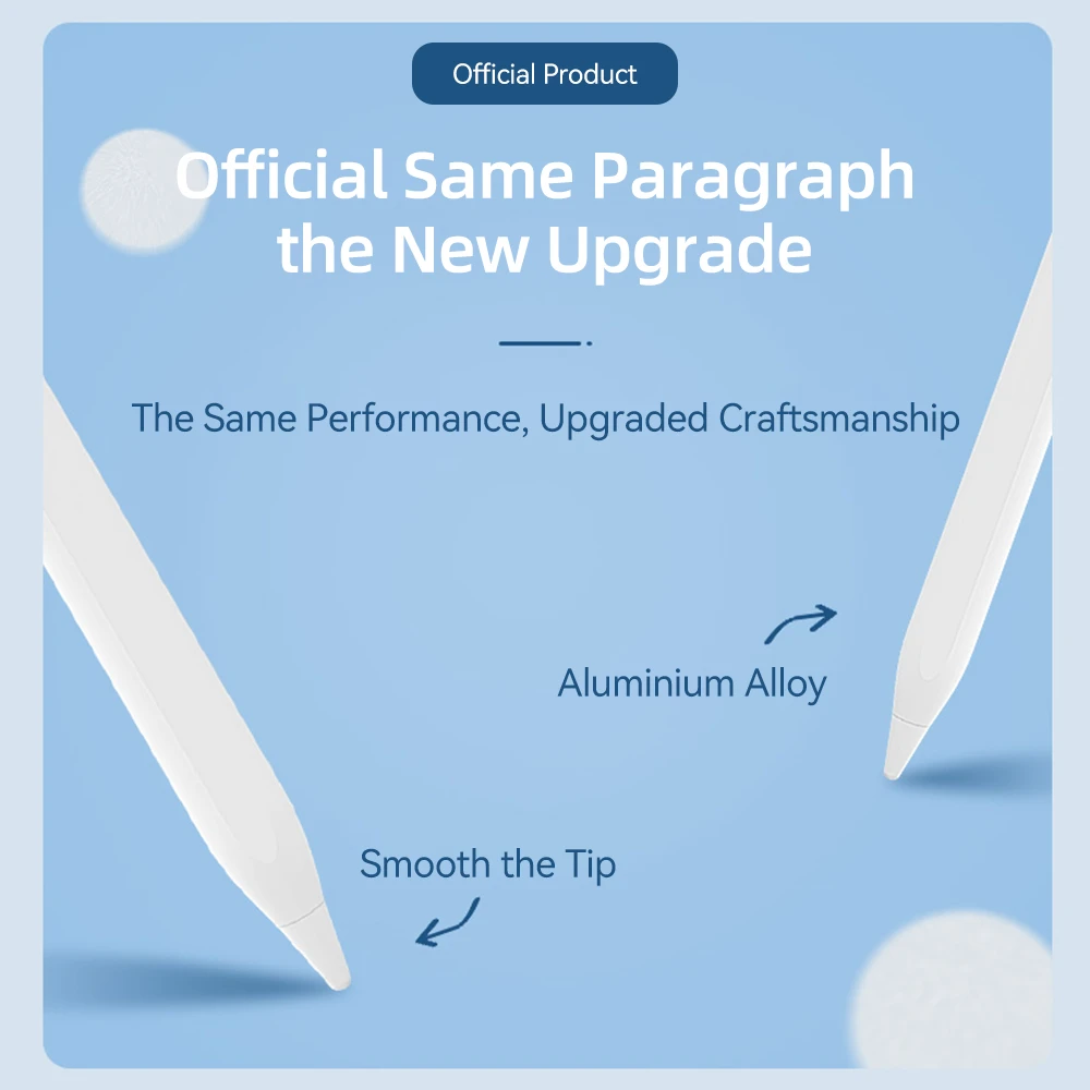 Lápiz óptico para Apple Pencil 2025 iPad 11 13 M2 M3 Pro 13 11 M4 5/6/7/8/9/10th Gen Air3/4/5/6 succión magnética automática carga rápida