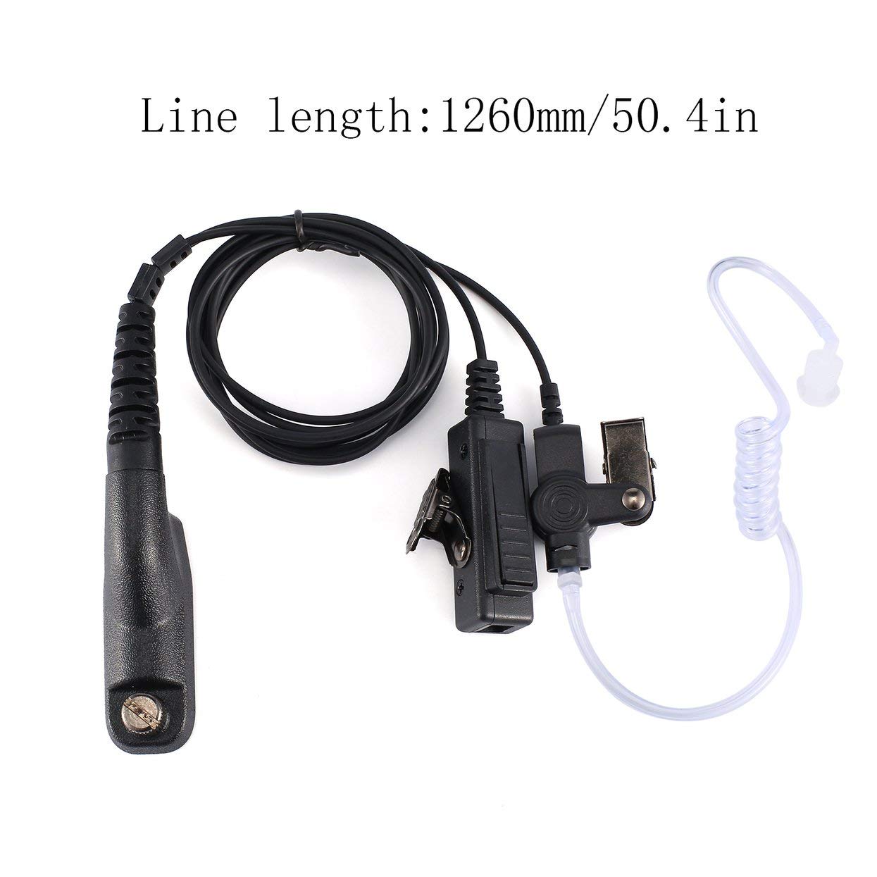 Tubo acústico fone de ouvido para motorola dp4801e dp3401 dp3600 mtp6550 mtp850s mtp6750 dp4401e dp4601 apx2000 rádios portáteis