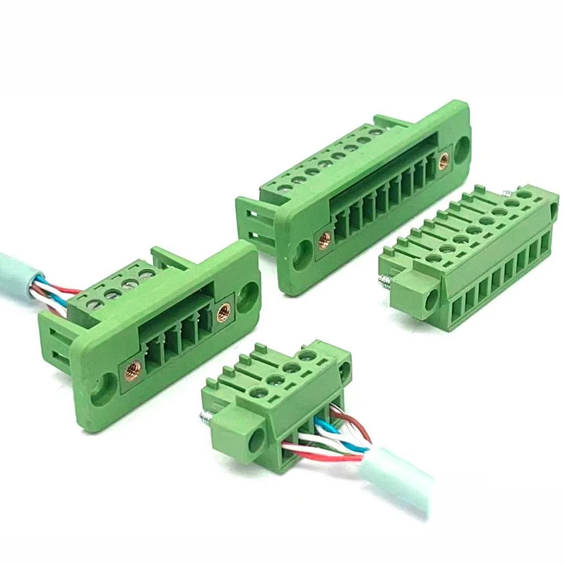 1Set  Pitch 3.81mm 2P/3P/4P/5P/6P/8P/9P Pluggable Terminal Block Connector JM15EDGKM 3.81mm Pitch