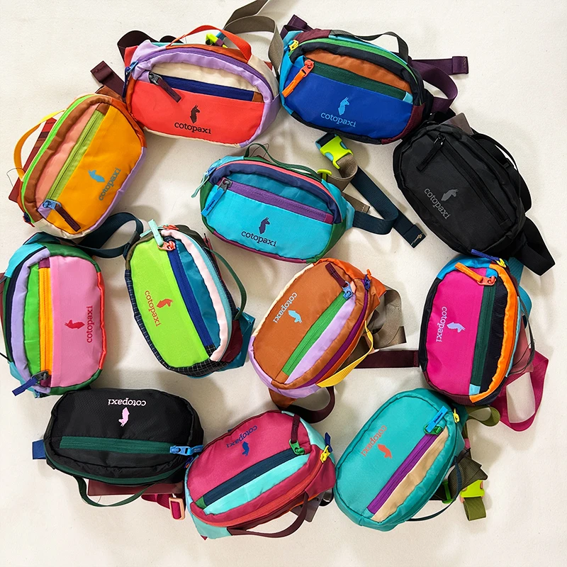 Cotopaxi alpaga 1,5L coloré à mode dopamina léger sac de taille bandoulière Cotopaxi