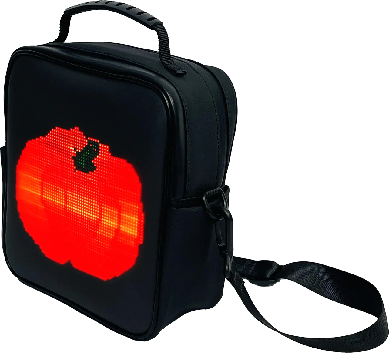 Display a LED, borsa a tracolla con controllo APP Zaino a tracolla impermeabile a tracolla economico Zaino da viaggio per ciclismo per uomo donna