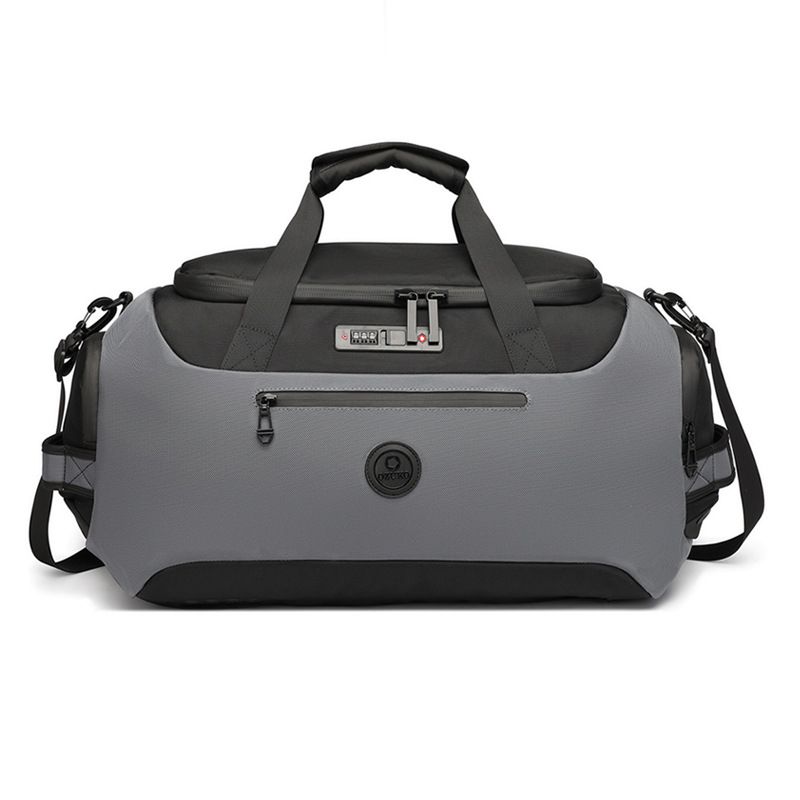 Ozuko-男性用荷物バッグ,大容量,ビジネス,ショルダーバッグ,アウトドア,週末,防水