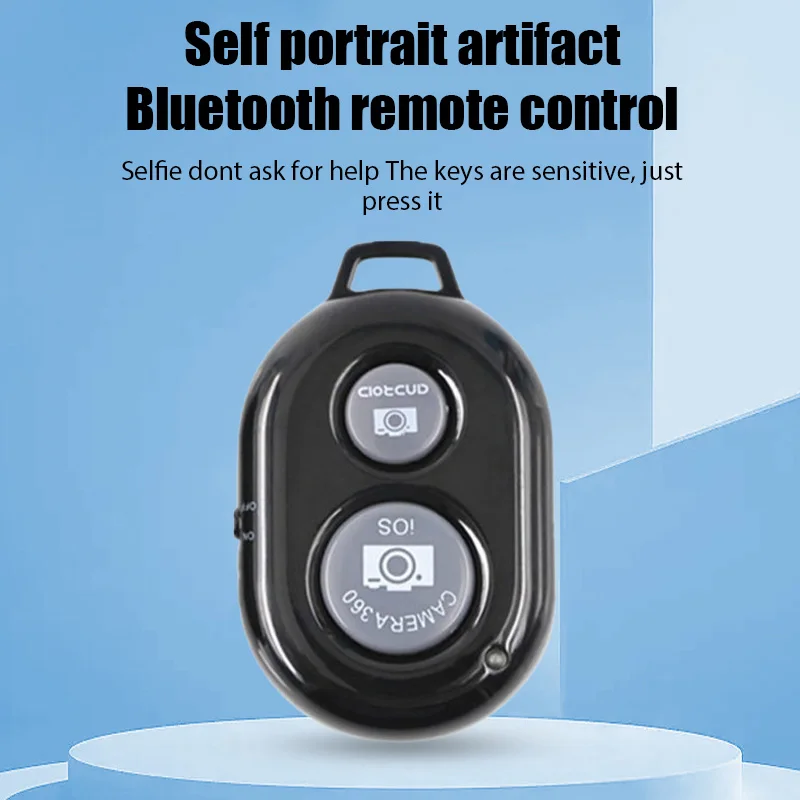 Mini Camera Bluetooth-compatible Remote Controller Photo Shutter Release Button Phone Selfie For IOS/Android Smartphones