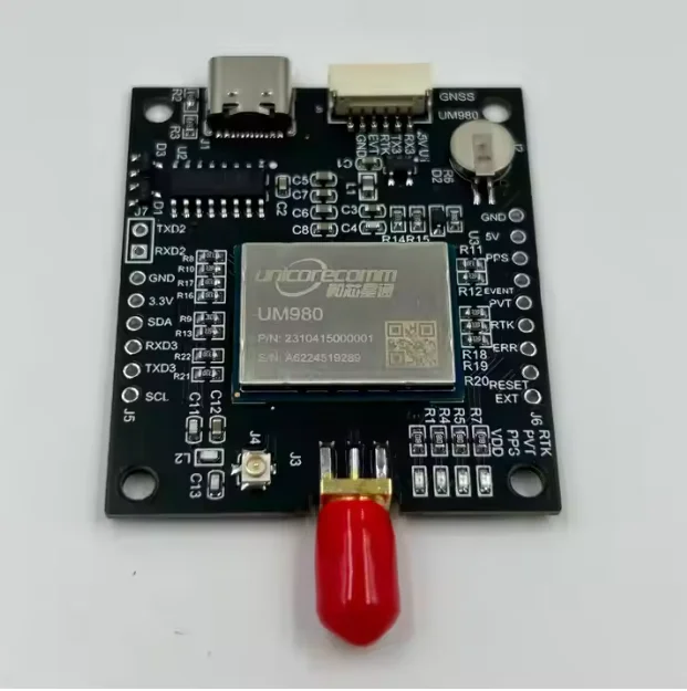 UM980 Drone Parts Development Board UAV ZED-F9P GNSS Development Board