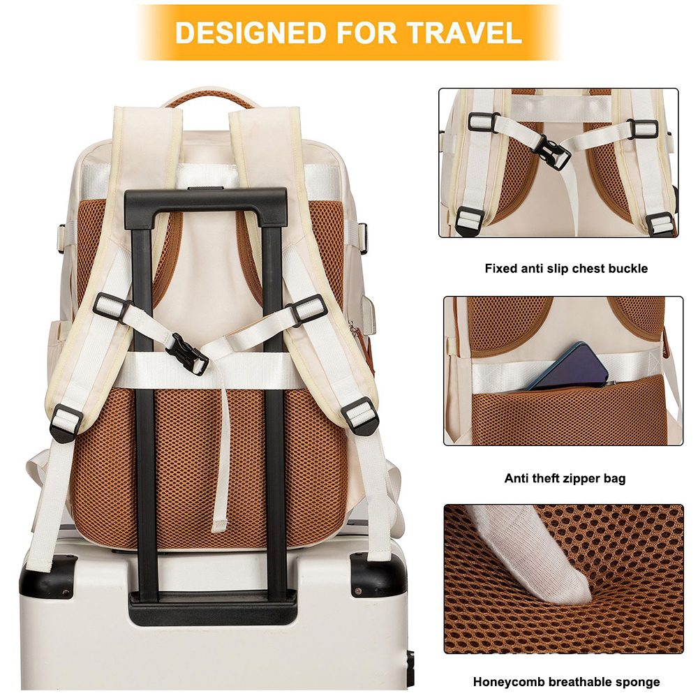 Geestock トラベルバックパック Ryanair 40x20x25 トラベルキャビンバッグ 45x30x20 Easyjet 飛行機キャビンバックパックスーツケースラップトップバックパック