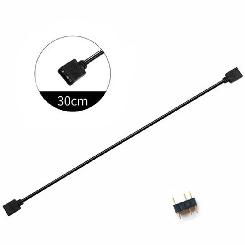 Máy Tính Bo Mạch Chủ RGB Chia Đồng Bộ Cáp 12V 4 Nối Dài Tcable 5V ARGB 3 Hub dành Cho Asus Gigabyte MSI RGB Fusion