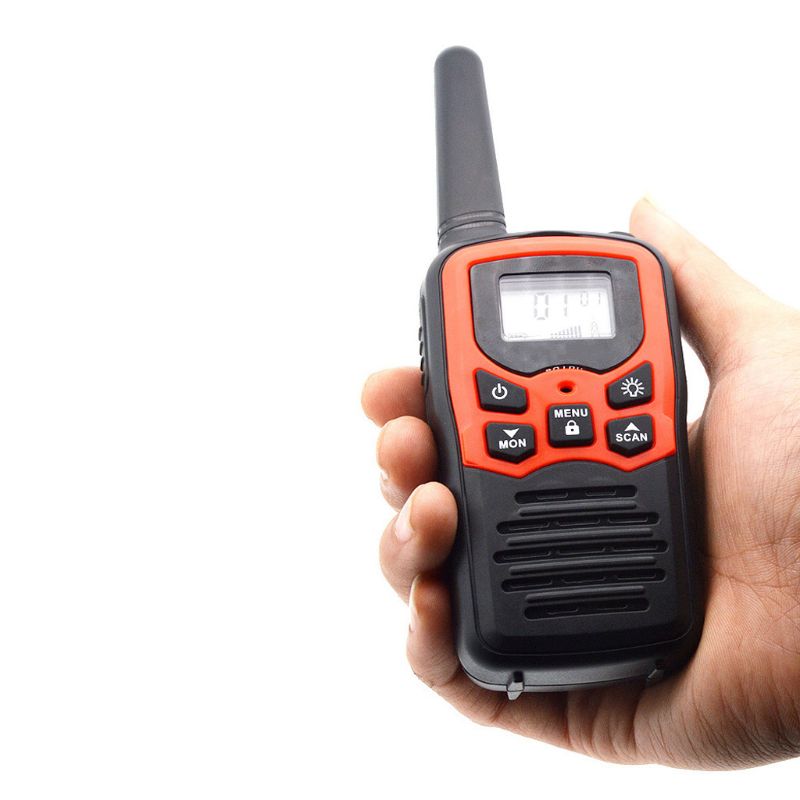 Walkie talkie per adulti a lungo raggio 2 Pack radio a 2 vie fino a 5 miglia