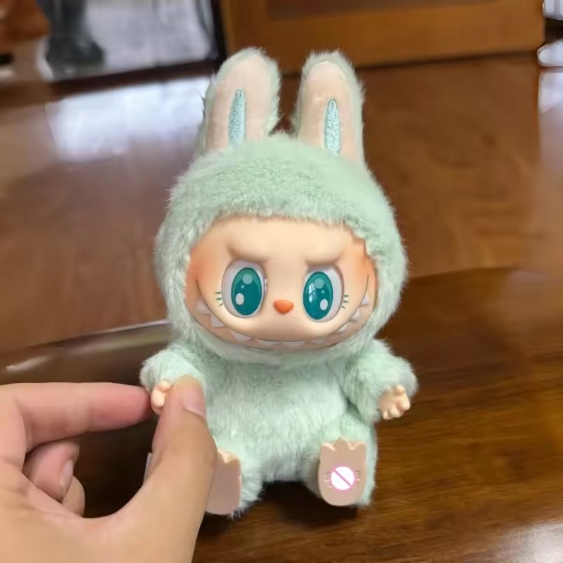 Cut Labubu Sitting Party 2nd Blind Box Cartoon Cute Anime Action Model Desktop Decoration Christmas Gifts