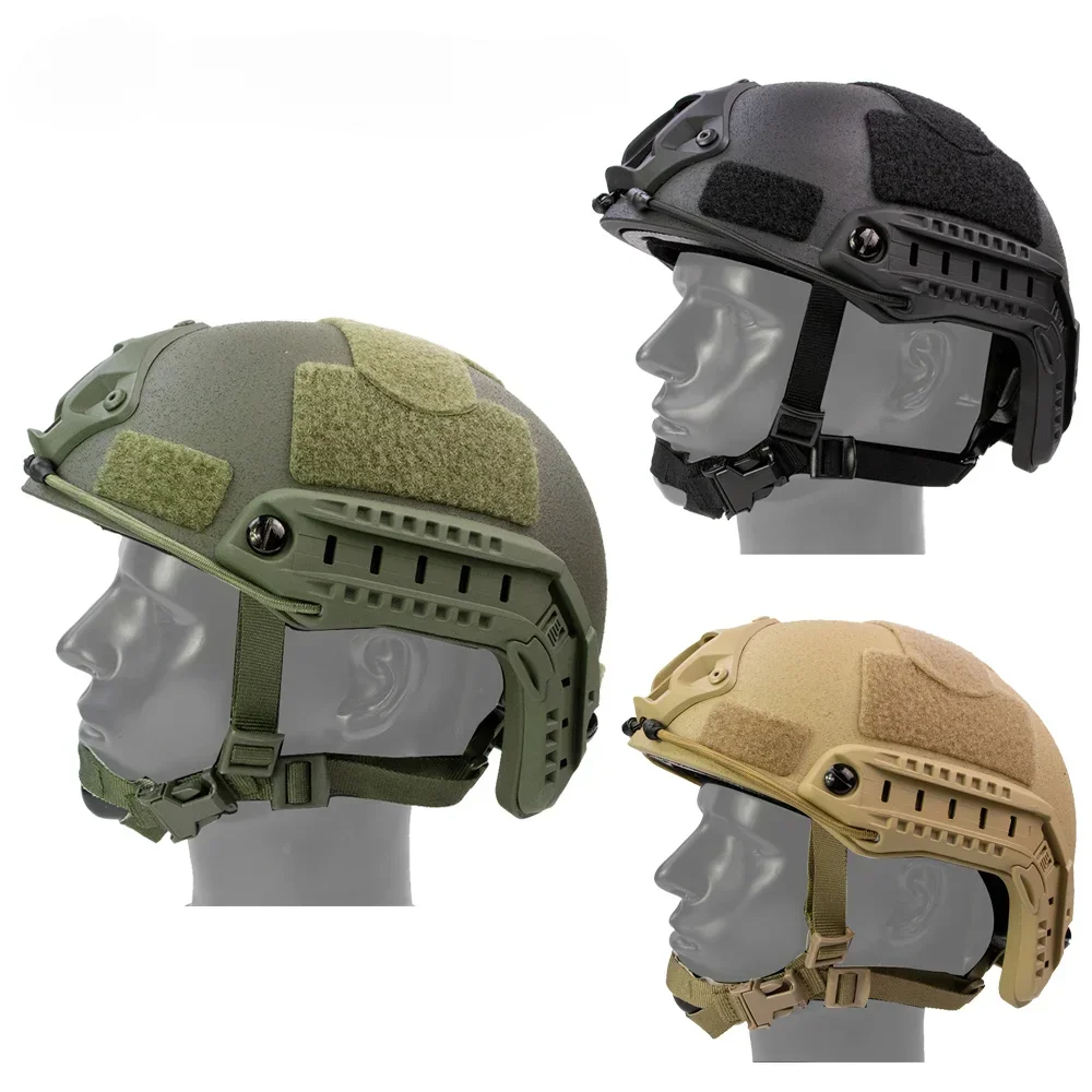 SNELLE Helm Airsoft MH Helm ABS Nieuwe verdikte Outdoor PJ Luchtpistool Schieten CS Beschermende uitrusting voor volwassenen