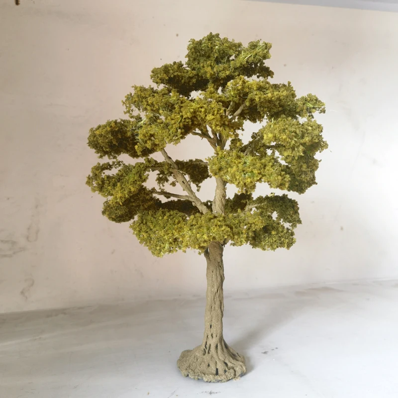 23/28cm High Qulity Handmade Model Tree Wire Trunk Tree  Simulation Green Tree Autumn dead-tree Scale Train Railroad Layout