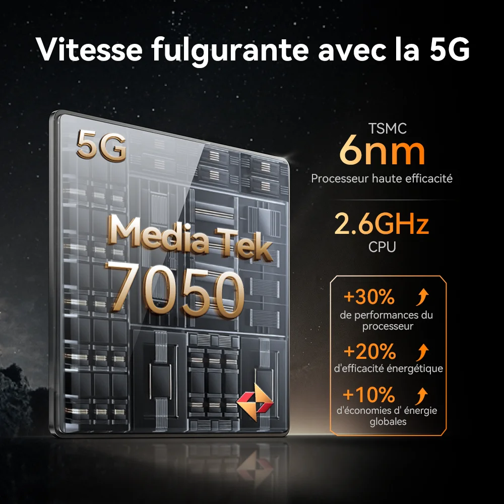 CUBOT KINGKONG X, Smartphones 5G, 32 Go de RAM (16 Go + 16 Go étendu), 256/512 Go de ROM, 10200 mAh, écran 6,583 pouces 120 Hz, appareil photo 100 MP, téléphone (Expédition depuis l'entrepôt européen, Livré en 7 jours)