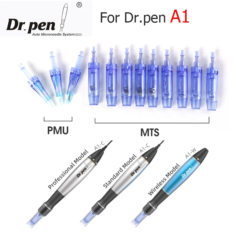 Dr. Pen Ultima A1 Kim Hộp Da Đổi Mới Microneedling Derma Bút Thay Thế Hình Xăm Bí Quyết Dr Pen A1