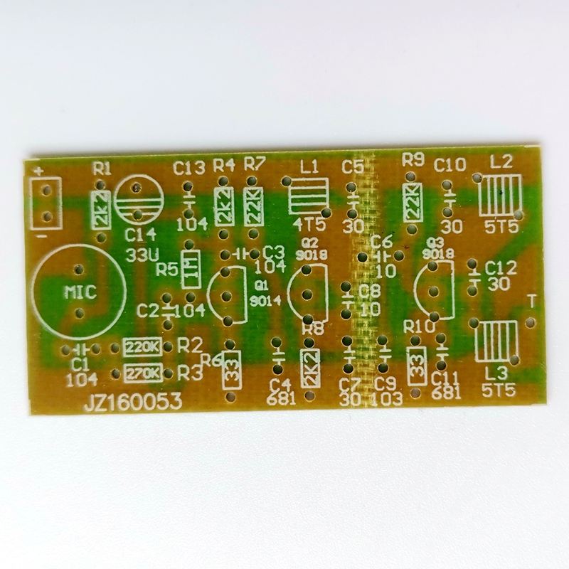 Kit de micrófono inalámbrico FM, práctica de producción electrónica DIY, paquete de entrenamiento de soldadura electrónica