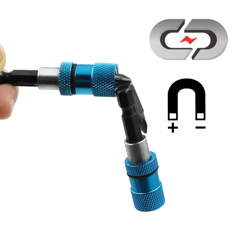 1/4 สแตนเลสสตีลไขควงไฟฟ้าบิตจํากัดแม่เหล็กเชื่อมต่อ Rod ไขควงความลึกปรับ Extension Rod เครื่องมือ