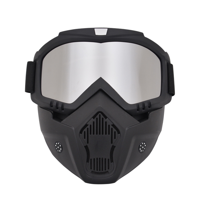 アウトドアスポーツ防風マスクゴーグル HD 自転車メガネ眼鏡乗馬夏 UV 保護サングラス