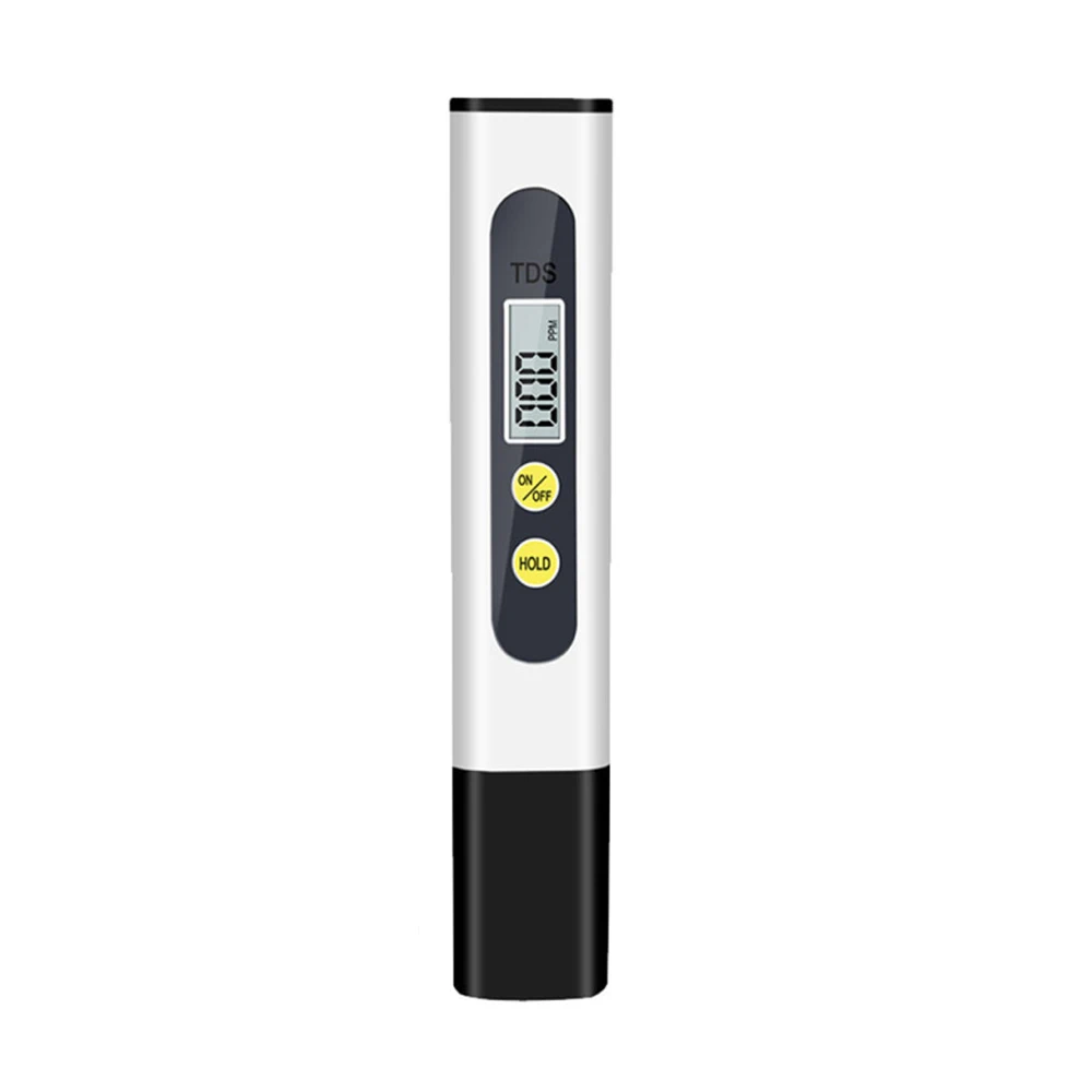 Analizador de calidad de agua potable, medidor Digital TDS, 0-9990ppm, Monitor de filtro, prueba rápida, piscinas hidropónicas de acuario