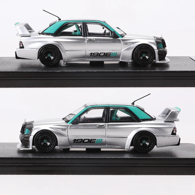 RM MODELO 1:64 190E W201 Coche modelo de aleación