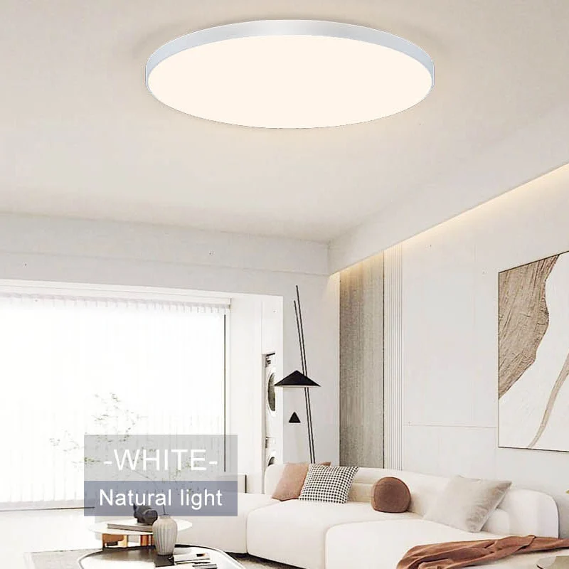MARPOU Lampada da soffitto a LED intelligente 80W 50W 36W Plafoniere a LED moderne con telecomando APP per lampadario da soggiorno camera da letto