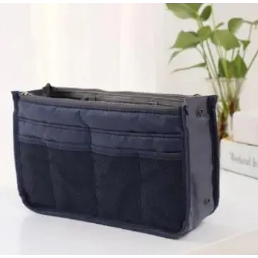 Multi Functional Large Capacity Makeup Bag Portable Double Zipper Toiletries Travel Storage Bag Mommy Bag Multi Pocket Cosmetic