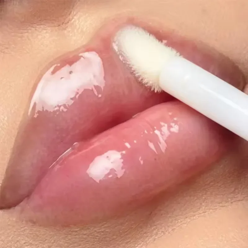 Schnell voluminöses Lip Plumper Serum Sexy Lip Oil Gloss Erhöhen Sie die Lippenelastizität Reduzieren Sie feine Linien Aufhellen Sie die feuchtigkeitsspendende Lippenpflege