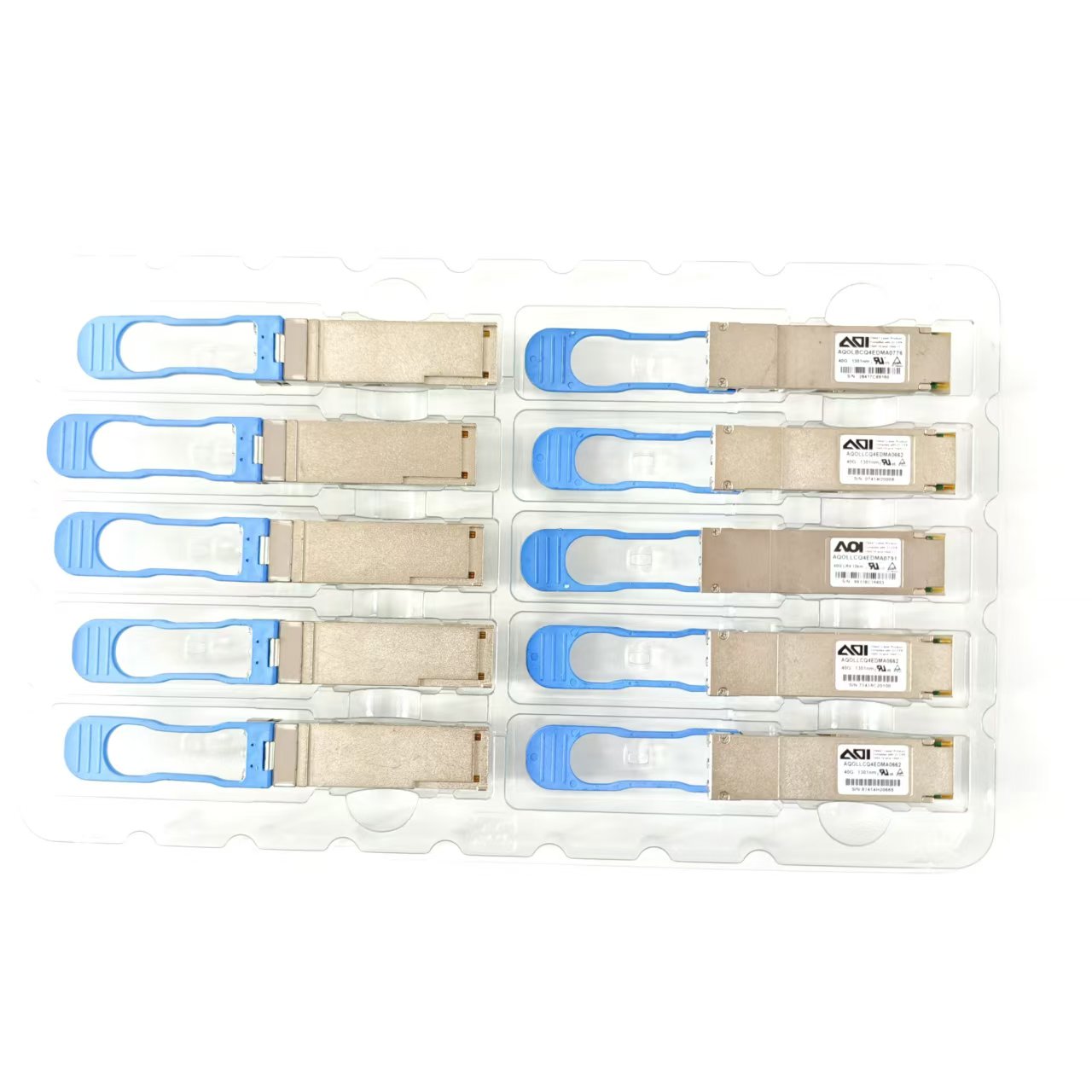 QSFP-40G-LR4 40G QSFP Transceptor LC conector 1310nm 2KM 10km 40G SFP Módulo