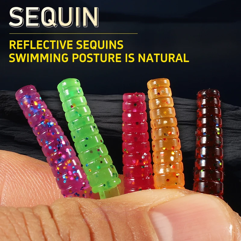 2020 Siêu Lục Địa 4Cm 5Cm Mồi Câu Cá Mềm Mại Nhân Tạo Mồi Động Vật Ăn Thịt Giải Quyết Polaris Đánh Chìm Dụ Pesca Giá Rẻ Câu Cá