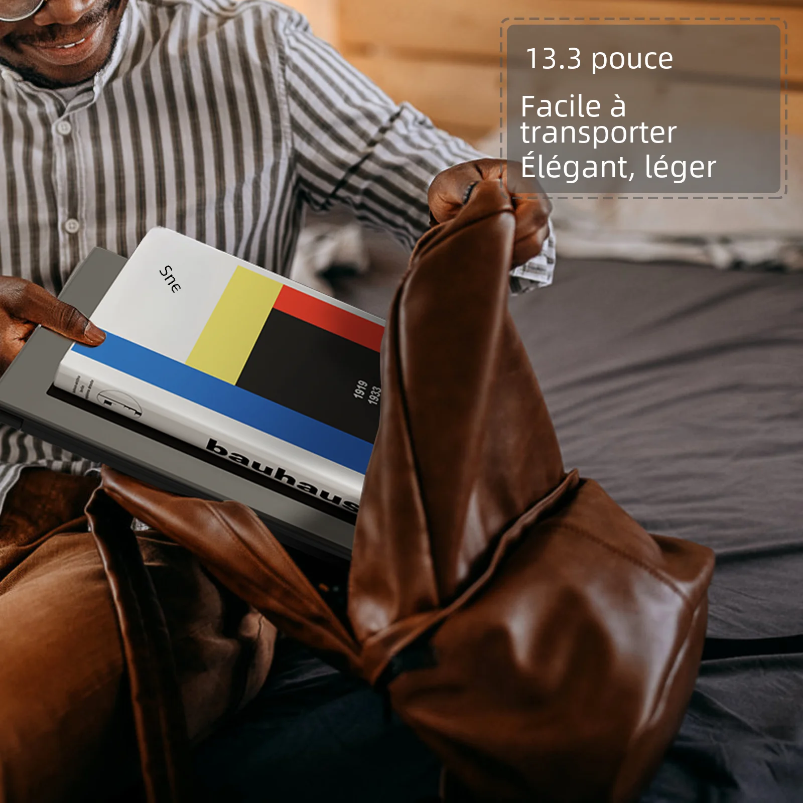 Adreamer-LeoPleNotebook pour étudiants, Notebook Office School, Windows 10, Intel Celeron N4020, 8G, 1T SSD, WiFi PC, 13 pouces