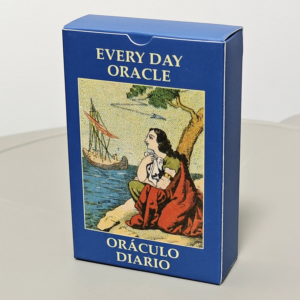 9 x 6 cm, 52 Stück, Oracle Sibyl-Karten, jeden Tag, Oracle-Deck